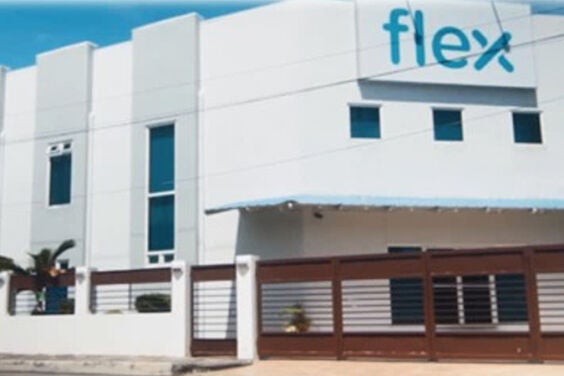 Exterior of Flex building in Cebu, Philippines