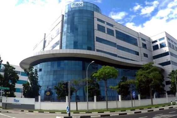 Exterior of Flex building in Changi, Singapore