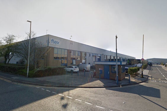 Exterior of Flex building in the United Kingdom