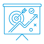 icon depicting our sustainability strategy and planning