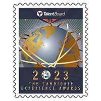 Talent Board 2023 Global Candidate Experience (CandE) Award